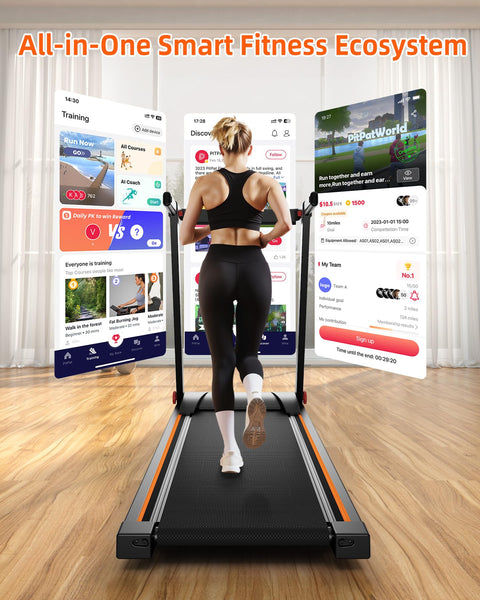 Superun AS03R Treadmills with 5% Incline