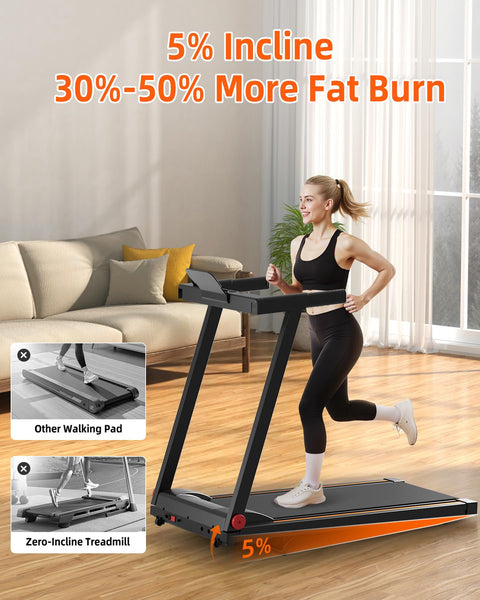 Superun AS03R Treadmills with 5% Incline