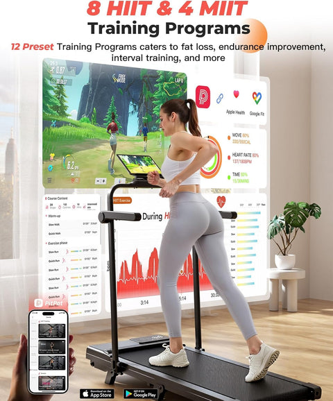 Superun CT06 2 in 1 Folding Treadmill