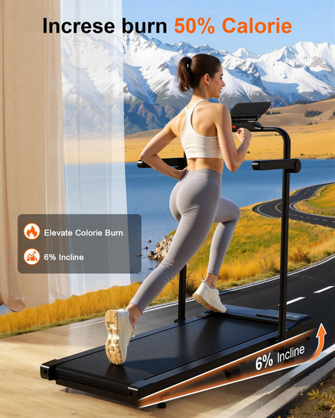 Superun CT06 2 in 1 Folding Treadmill