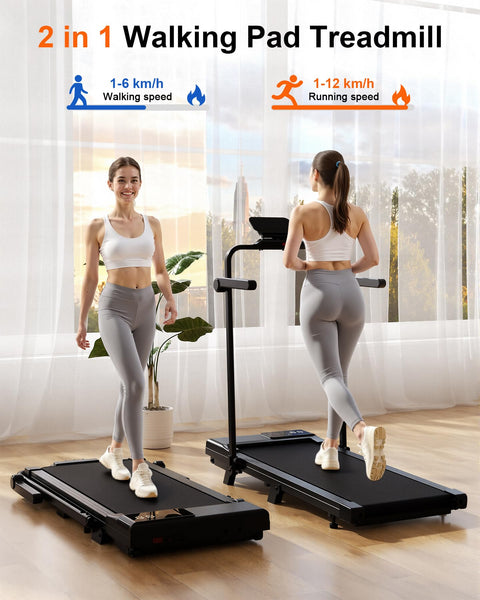 Superun CT06 2 in 1 Folding Treadmill