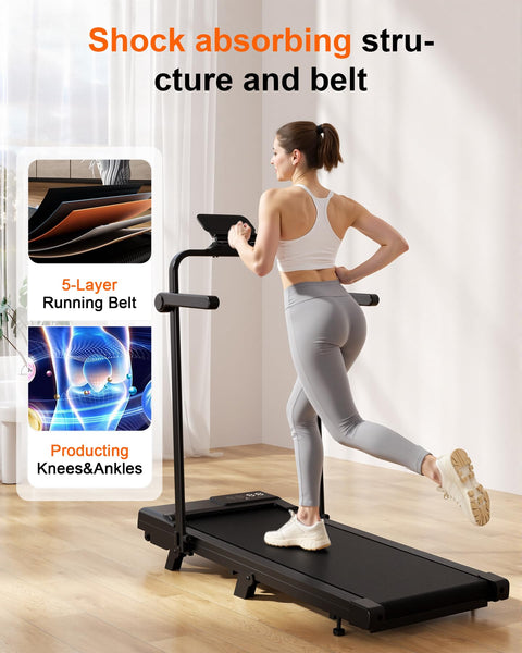 Superun CT06 2 in 1 Folding Treadmill